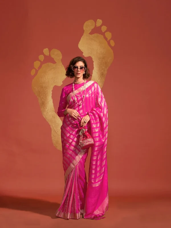 Pink Saree