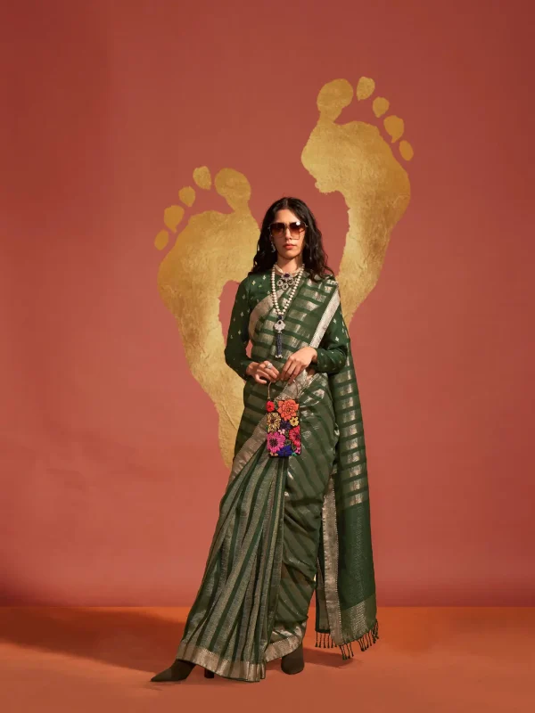 Green Saree