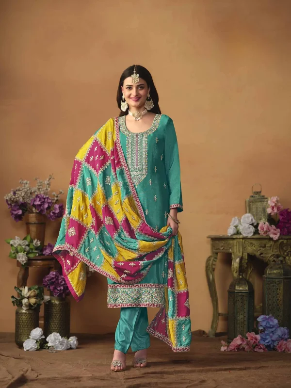 Sea Green Salwar Suit