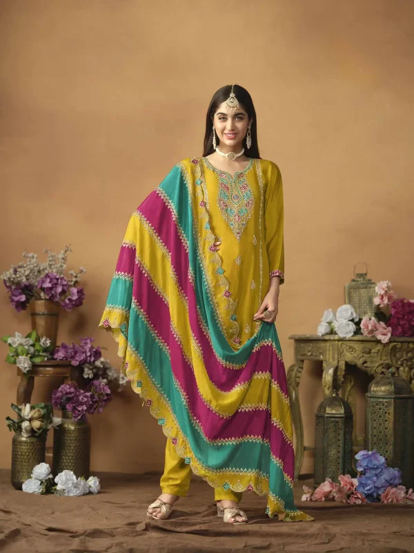 Yellow Salwar Suit