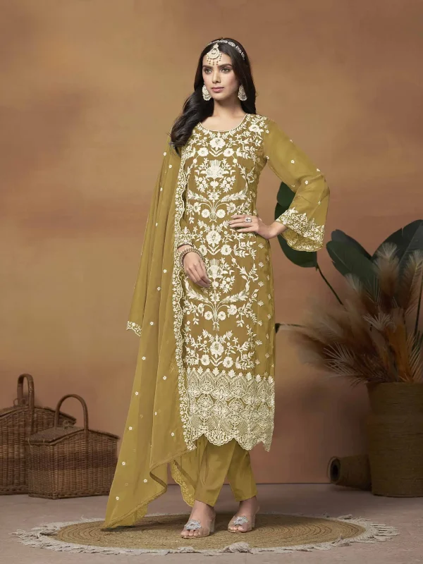 Yellow Salwar Suit