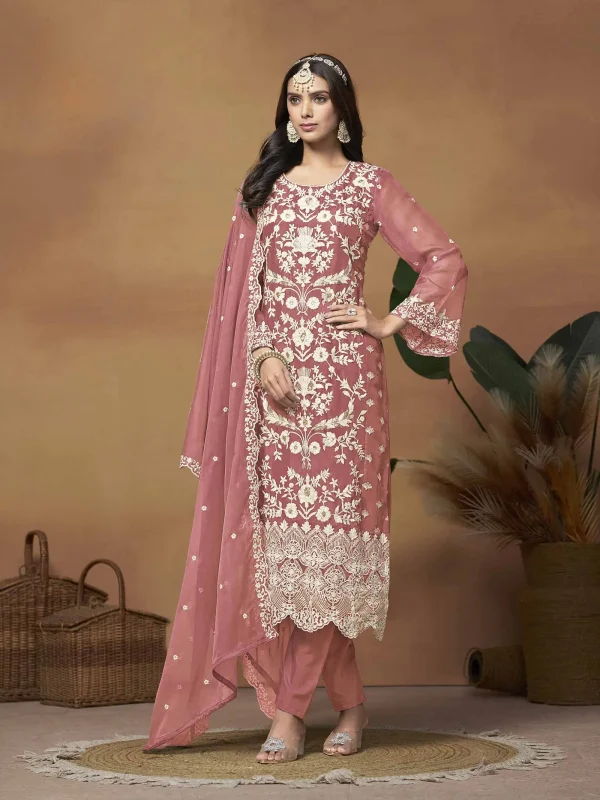 Peach Salwar Suit