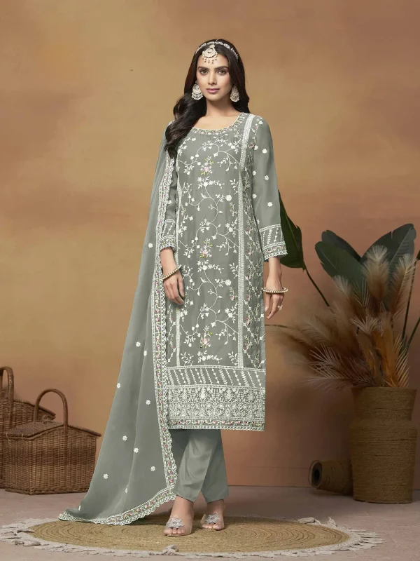 Grey Salwar Suit