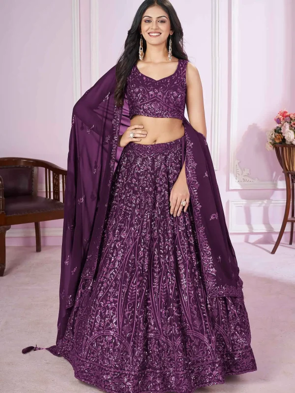 Purple Lehenga