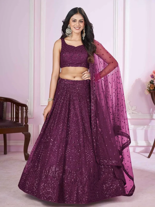 Purple Lehenga