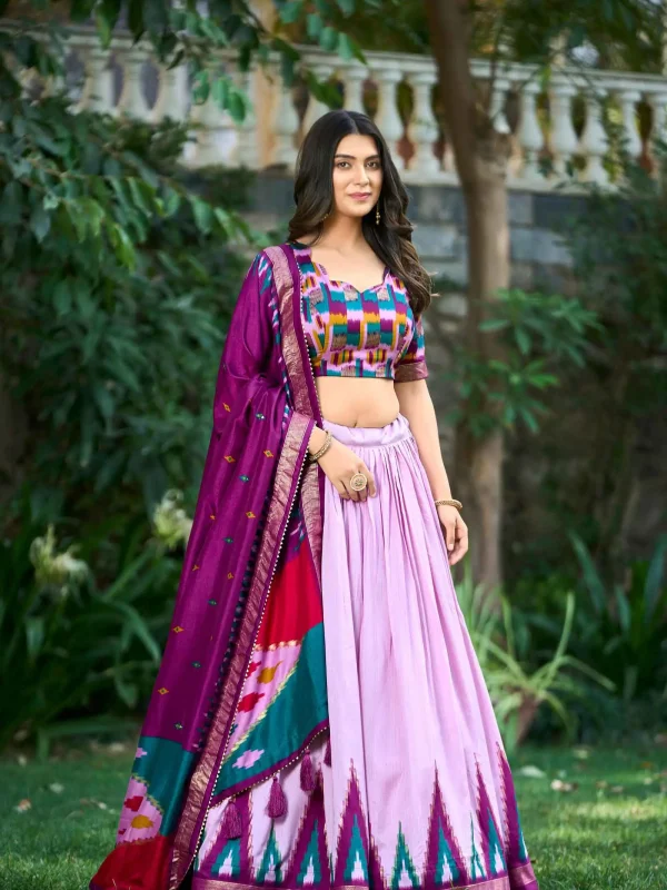 Light Purple Lehenga