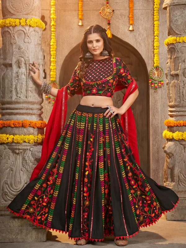 Black Lehenga