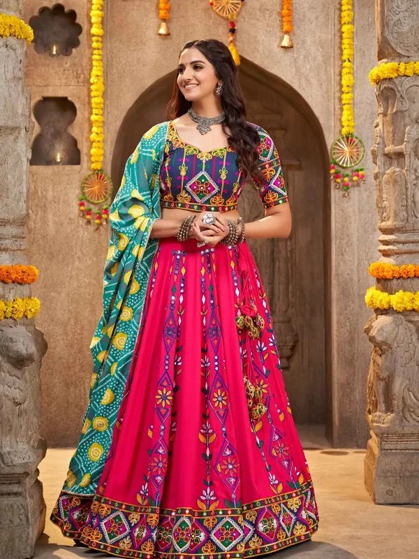 Pink Lehenga