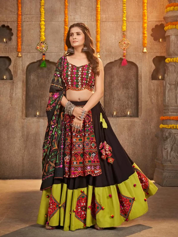 Black Lehenga