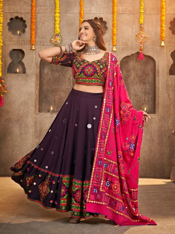 Purple Lehenga