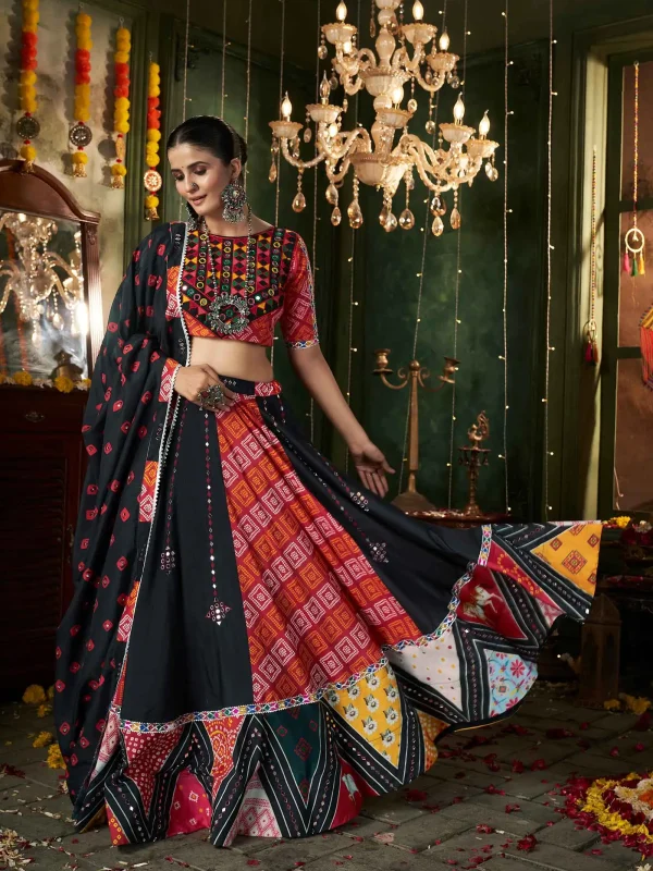 Black Lehenga