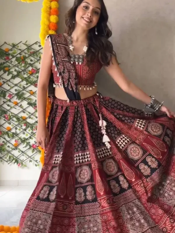 Brown Lehenga