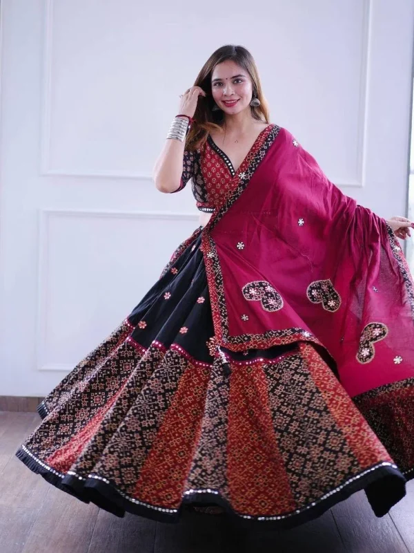 Black Lehenga