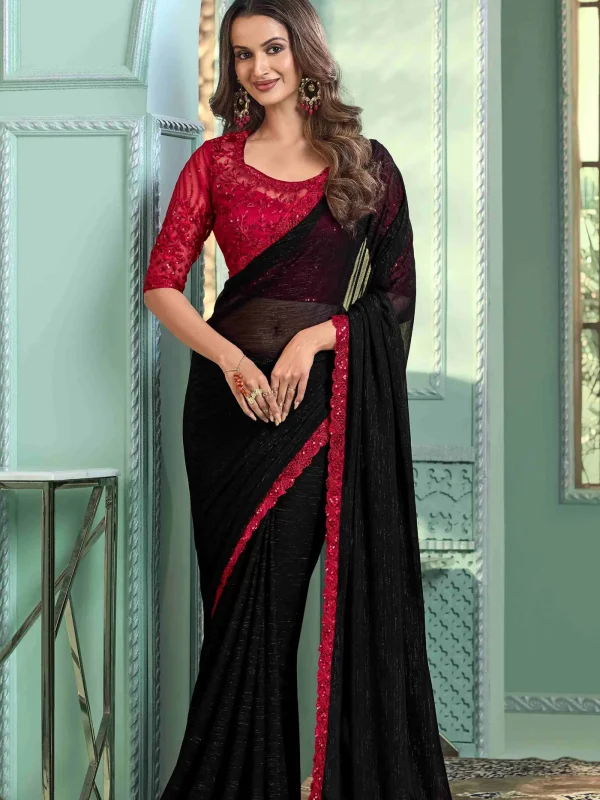 Black Saree