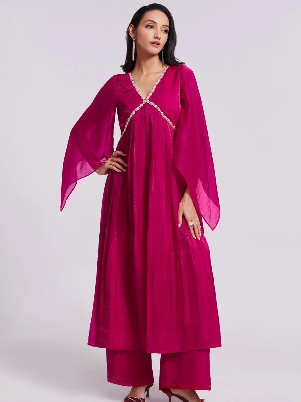 Dark Pink Salwar Suit