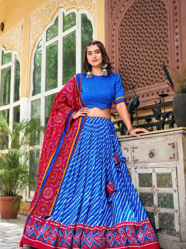 Blue Lehenga