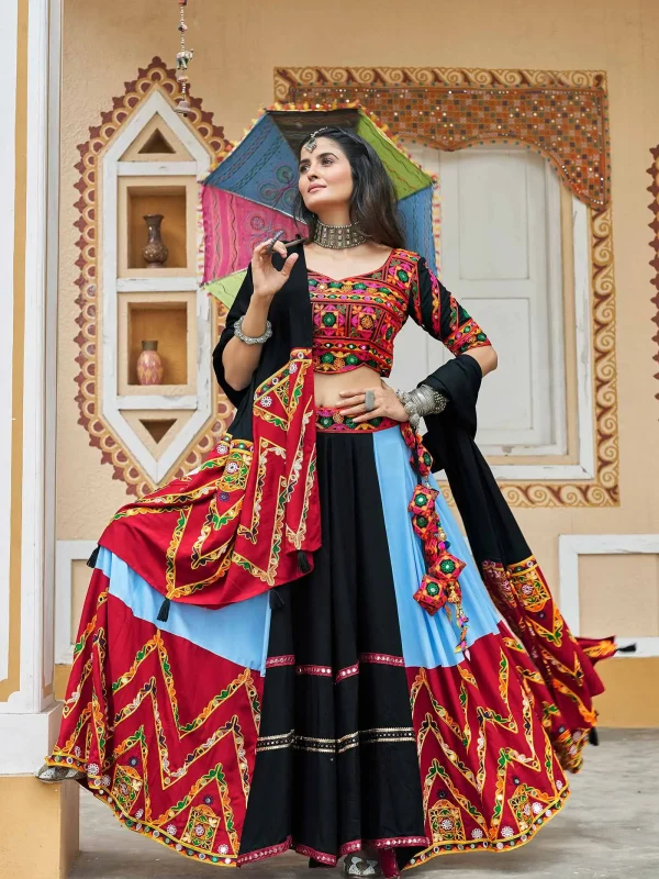 Sky Lehenga