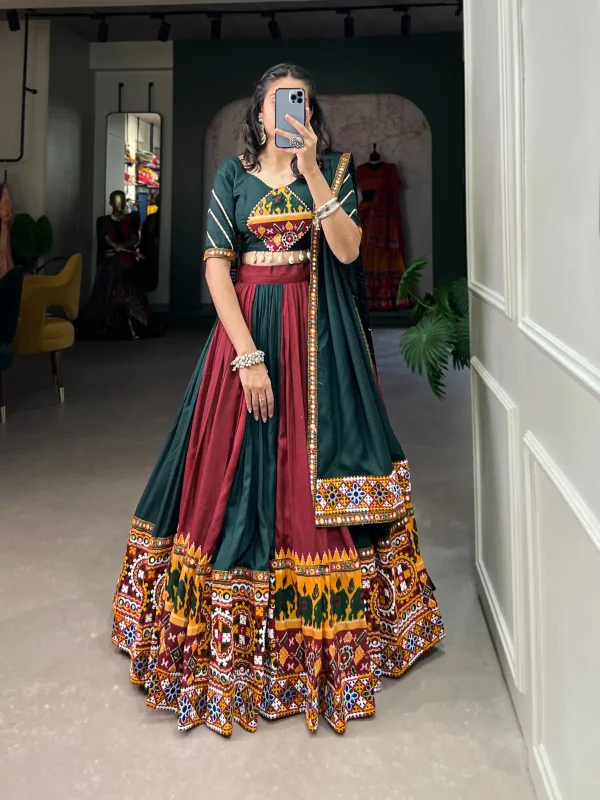 Marron color lehenga choli for Navratri