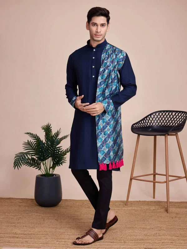 Blue Kurta