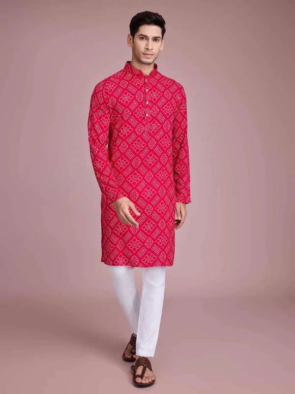 Pink Kurta