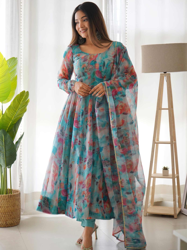 Sky Salwar Suit