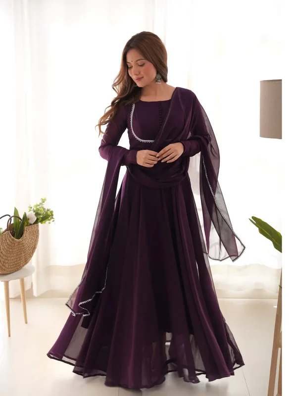 Wine Gown