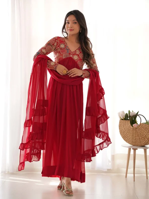 Red Salwar Suit