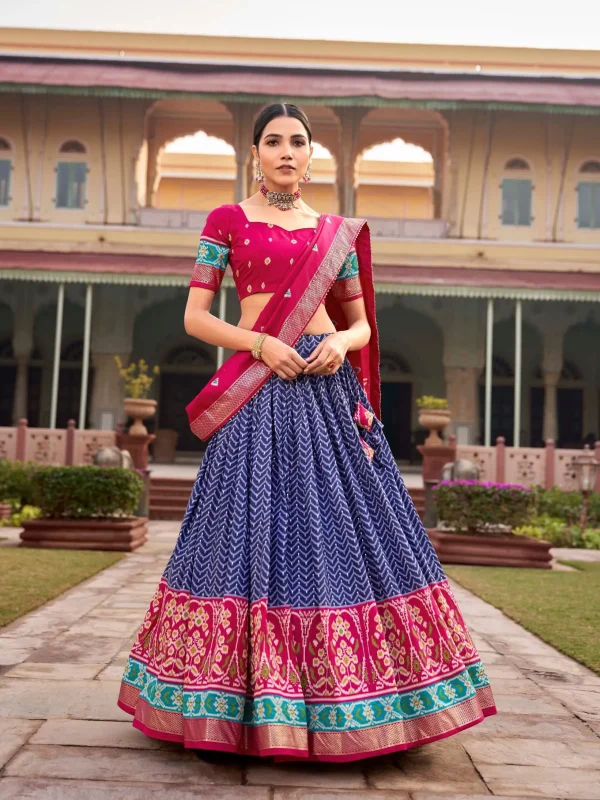 Blue Lehenga