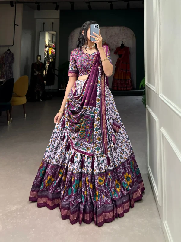 Purple Lehenga