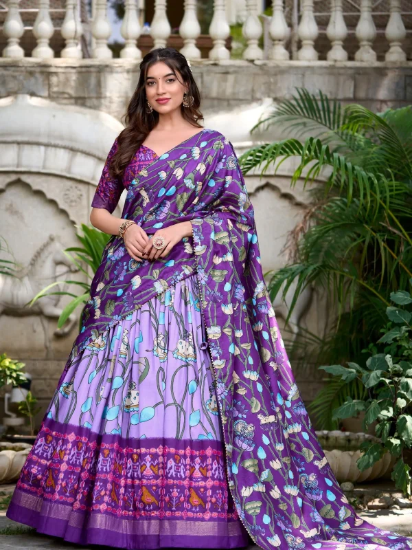 Lavender Lehenga