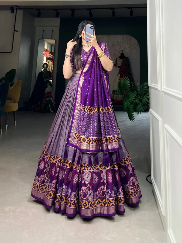 Purple Lehenga