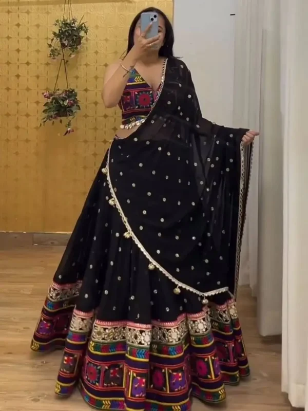 Black Lehenga