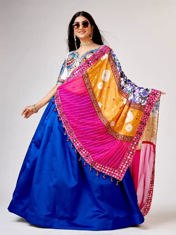 Multi color lehenga choli For Navratri