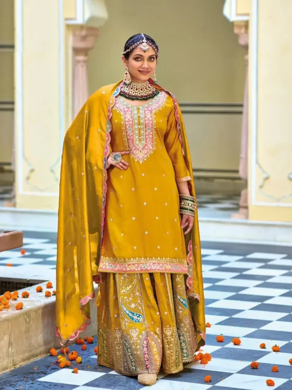 yellow sulwar suit